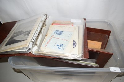 Lot 379 - A box of ephemera