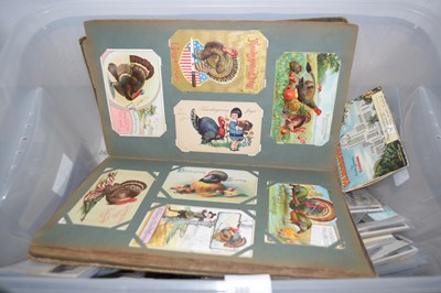 Lot 380 - Box of mainly American postcards