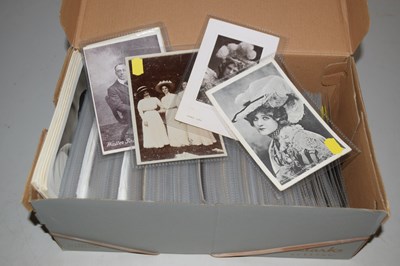 Lot 387 - A box of theatre postcards