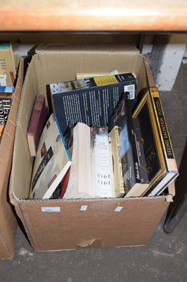 Lot 695 - Box of various books including history,...