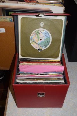 Lot 700 - Case containing selection of various singles (45)