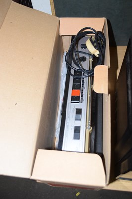 Lot 709 - Boxed Samsung ST-K32 stereo radio cassette...