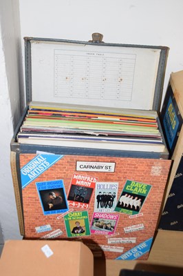 Lot 708 - Box containing a quantity of LP records
