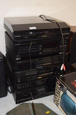 Lot 722 - Pioneer stereo stack system
