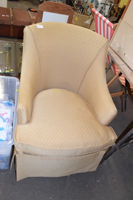 Lot 753 - Upholstered bedroom chair