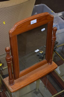 Lot 761 - Small dressing table mirror
