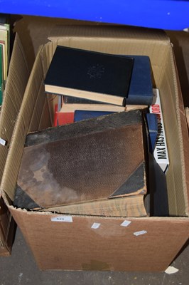 Lot 622 - One box of mixed books