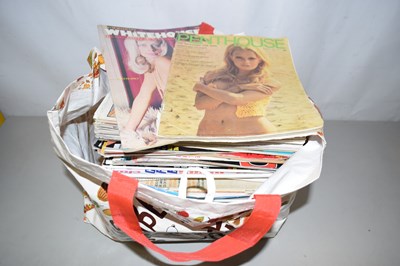 Lot 611 - One bag of erotica/gentlemen's relaxation...