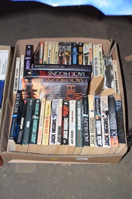 Lot 615 - One box of Jack Higgins books