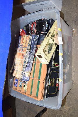 Lot 620 - A collection of Burago model vehicles, boxed...