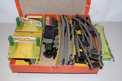 Lot 666 - A quantity of Hornby 0 gauge model railway...