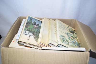 Lot 670 - One box of books gardening and other interest