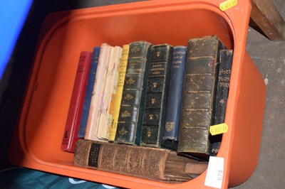 Lot 678 - One box of mixed books to include David...