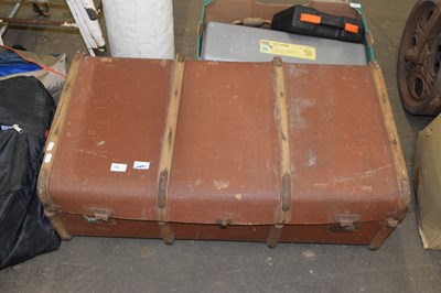 Lot 780 - Vintage wooden trunk