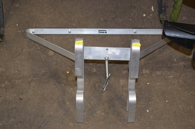 Lot 783 - Ladder support