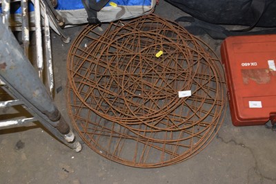 Lot 791 - A group of iron plant supports