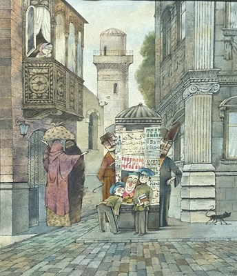 Lot 41 - Haciyec Nusrets (b.1948), "Old Bakou",...