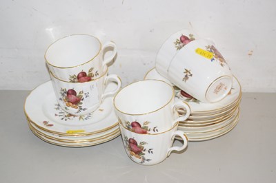 Lot 24 - Quantity of Worcester Delecta tea wares