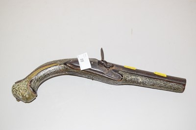 Lot 55 - Middle Eastern flint lock piston - for repair