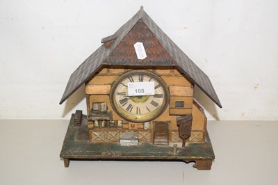 Lot 108 - An early 20th Century continental mantel clock...