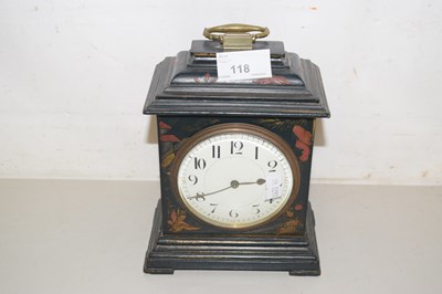 Lot 118 - An early 20th Century Chinoiserie finish small...