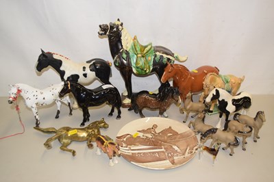 Lot 173 - Collection of various model horses to include...