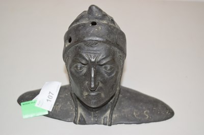 Lot 107 - Cast metal model of Dantes