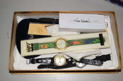 Lot 123 - Box of mixed watches