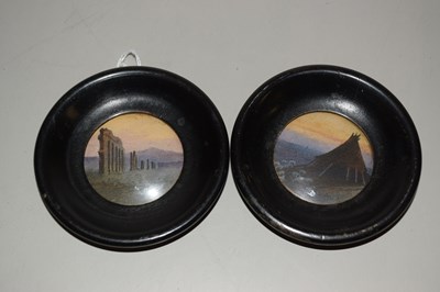 Lot 160 - Attributed to M Blakeney 'The Aqueduct at Rome'...