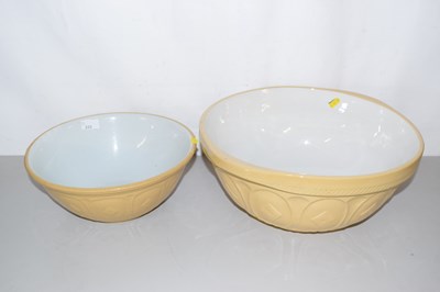 Lot 233 - Two large ceramic mixing bowls