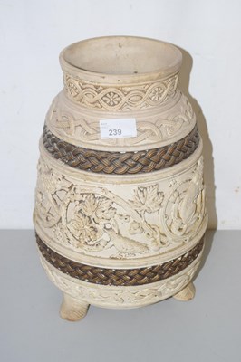 Lot 239 - A 20th Century Italian pottery vase marked Turin