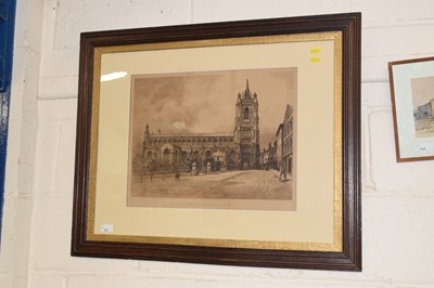 Lot 285 - R P Phillimo monochrome print St Peter...