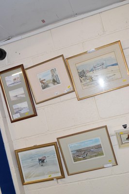Lot 296 - Philip Martin, coloured print of Blakeney...