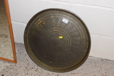 Lot 310 - Brass serving tray