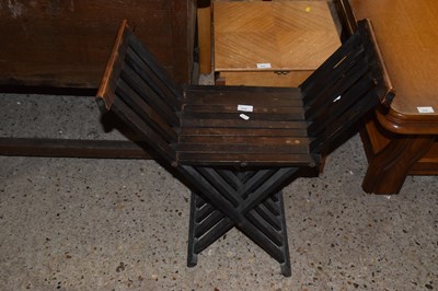 Lot 314 - A folding stool