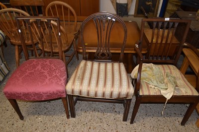 Lot 327 - A group of three various mahogany framed...