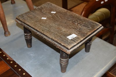 Lot 336 - A milking stool