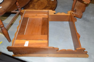 Lot 355 - Small single door wall cupboard