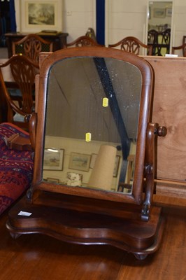Lot 362 - Victorian dressing table mirror with...