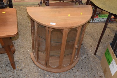 Lot 365 - Small bow front  display cabinet