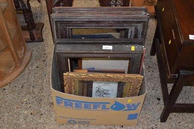 Lot 366 - Box of picture frames