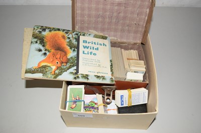 Lot 509 - Box of albums of tea cards, United Nations...