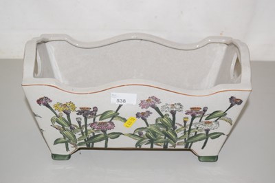 Lot 538 - Reproduction pottery jardiniere