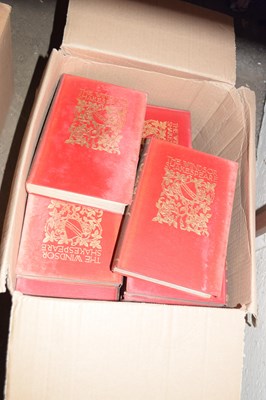 Lot 582 - One box of books The Windsor Shakespeare...