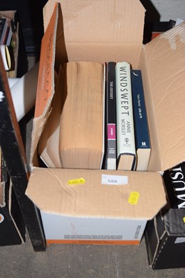 Lot 589 - One box of mixed books