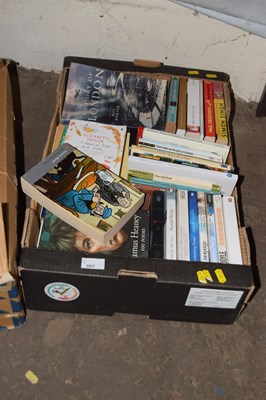 Lot 597 - One box of mixed books