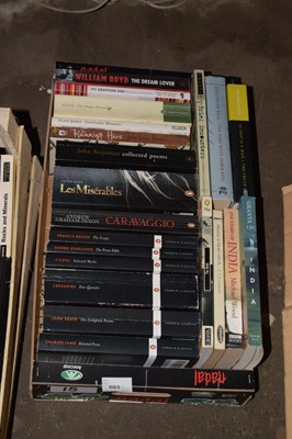 Lot 601 - One box of mixed books to include Penguin...