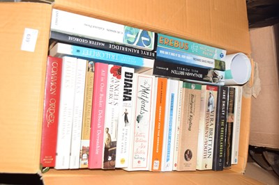 Lot 639 - One box of paperback books