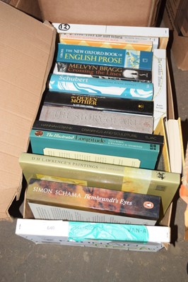Lot 640 - Box of mixed books