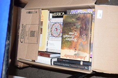 Lot 641 - One box of mixed books